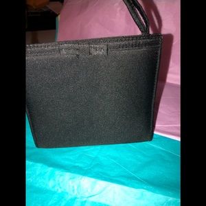 Black evening bag